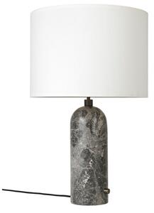 GUBI - Gravity Asztali Lámpa Large Grey Marble/White - Lampemesteren