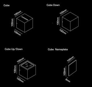 Light-Point - Cube Kültéri Fali Lámpa Down Black - Lampemesteren