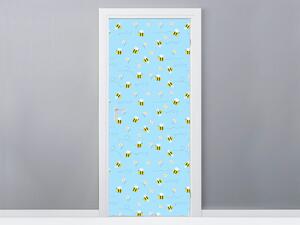 Fotótapéta ajtóra Repülő méhecskék