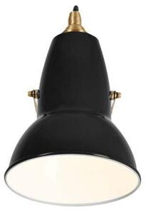 Anglepoise - Original 1227 Brass Fali Lámpa Jet Black - Lampemesteren