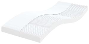 VidaXL rózsaszín kihúzható bársony heverő matraccal 80 x 200 cm