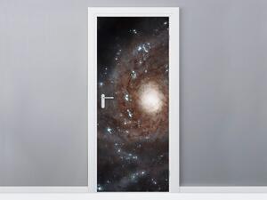 Fotótapéta ajtóra Mély galaxis Anyag: Öntapadó, Méretek: 95 x 205 cm
