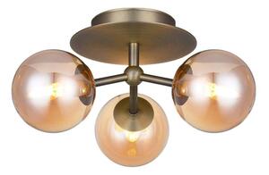 Halo Design - Atom Trio Mennyezeti Lámpa Antique Brass - Lampemesteren