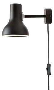 Anglepoise - Type 75 Mini Fali Lámpa w/Cable Jet Black - Lampemesteren