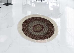 Kerek szőnyeg bézs Mahi 100x100 (Premium) perzsa szőnyeg