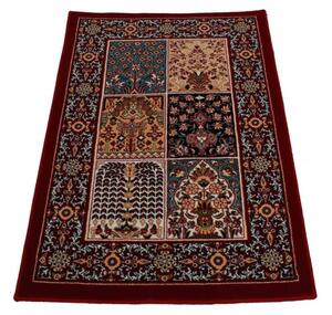 Perzsa szőnyeg bordó Kheshti 60x90 (Premium) klasszikus szőnyeg