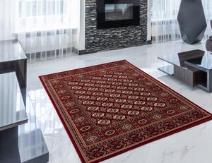 Perzsa szőnyeg bordó Bokhara 140x200 (Premium) klasszikus szőnyeg