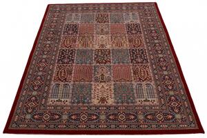 Perzsa szőnyeg bordó Kheshti 140x200 (Premium) klasszikus szőnyeg
