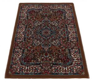 Perzsa szőnyeg barna Medalion 60x90 (Premium) klasszikus szőnyeg