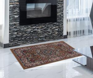 Perzsa szőnyeg barna Medalion 60x90 (Premium) klasszikus szőnyeg