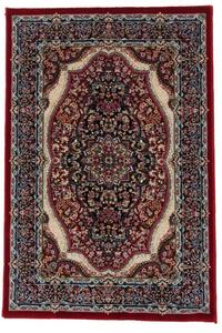 Perzsa szőnyeg bordó Medalion 80x120 (Premium) klasszikus szőnyeg