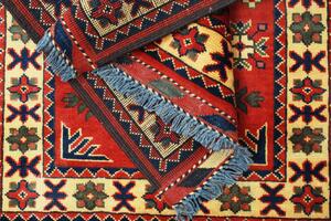 Gyapjú szőnyeg Kargai 61x93 kézi nappali szőnyeg