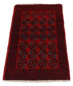 Gyapjú szőnyeg bordó Caucasian 51x96 kézi csomozású nappali szőnyeg