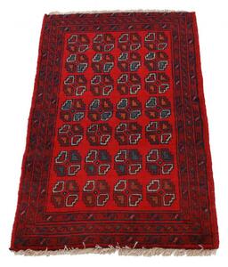 Gyapjú szőnyeg bordó Caucasian 51x96 kézi csomozású nappali szőnyeg