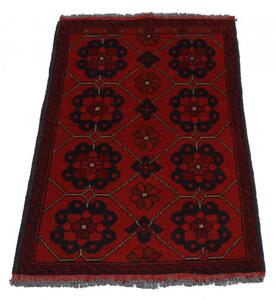 Gyapjú szőnyeg bordó Kargai Caucasian 49x97 kézi csomózású keleti szőnyeg
