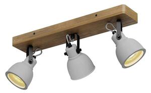 Lindby - Mirka 3 Mennyezeti Lámpa Grey/Dark WoodLindby - Lampemesteren