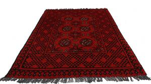 Gyapjú szőnyeg bordó Aqchai 73x114 kézi szőnyeg