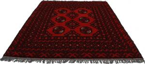 Gyapjú szőnyeg bordó Aqchai 81x115 kézi szőnyeg