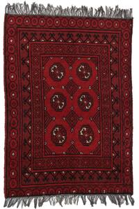 Gyapjú szőnyeg bordó Aqchai 76x107 kézi szőnyeg