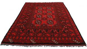Gyapjú szőnyeg bordó Aqchai 71x116 kézi szőnyeg