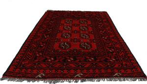 Gyapjú szőnyeg bordó Aqchai 71x116 kézi szőnyeg