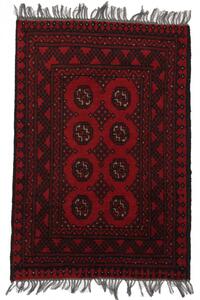 Gyapjú szőnyeg bordó Aqchai 77x114 kézi szőnyeg
