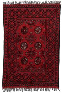 Gyapjú szőnyeg bordó Aqchai 71x109 kézi szőnyeg