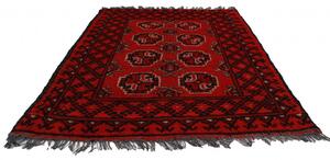 Gyapjú szőnyeg bordó Aqchai 76x112 kézi szőnyeg