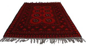 Gyapjú szőnyeg bordó Aqchai 77x114 kézi szőnyeg