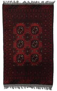 Gyapjú szőnyeg bordó Aqchai 76x115 kézi szőnyeg