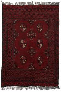 Gyapjú szőnyeg bordó Aqchai 78x112 kézi szőnyeg