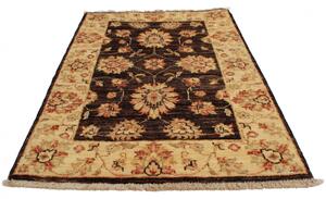 Ziegler gyapjú szőnyeg fekete-bézs 60x95 kézi perzsa szőnyeg