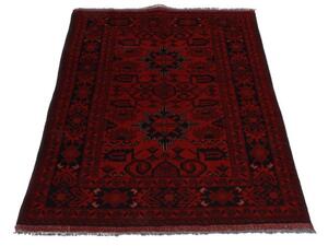 Gyapjú szőnyeg bordó Khalmohammadi 96x146 kézi csomozású nappali szőnyeg