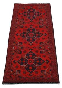 Gyapjú szőnyeg Caucasian 52x140 kézi nappali szőnyeg
