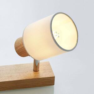 Lindby - Wanessa 2 Mennyezeti Lámpa Wood/WhiteLindby - Lampemesteren