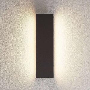 Lucande - Aegisa LED Kültéri Fali Lámpa Dark Grey - Lampemesteren
