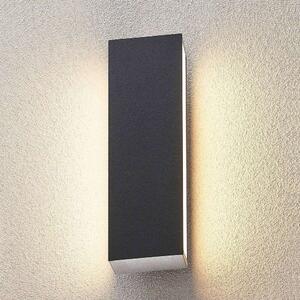 Lucande - Aegisa LED Kültéri Fali Lámpa Dark Grey - Lampemesteren