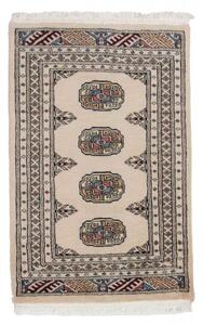 Gyapjú szőnyeg bézs Bokhara 62x95 kézi nappali szőnyeg