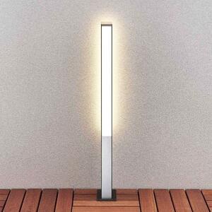 Lucande - Aegisa Kültéri Kerti Lámpa H80 Dark Grey/White - Lampemesteren
