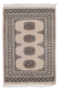 Gyapjú szőnyeg bézs Bokhara 61x88 kézi nappali szőnyeg