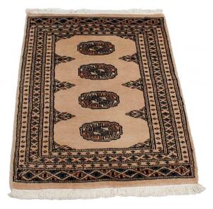 Gyapjú szőnyeg bézs Bokhara 63x89 kézi nappali szőnyeg