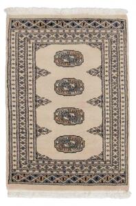 Gyapjú szőnyeg bézs Bokhara 63x89 kézi nappali szőnyeg