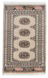 Gyapjú szőnyeg bézs Bokhara 62x97 kézi nappali szőnyeg