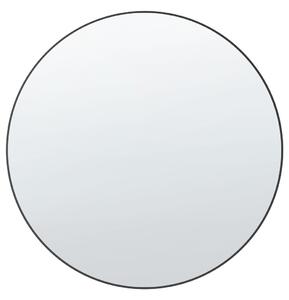 Falitükör ANNEMASSE 80 cm 80 cm Fém Fekete