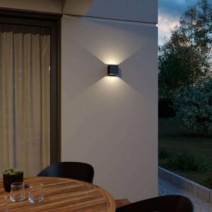 Lindby - Glyn LED Kültéri Fali Lámpa BlackLindby - Lampemesteren