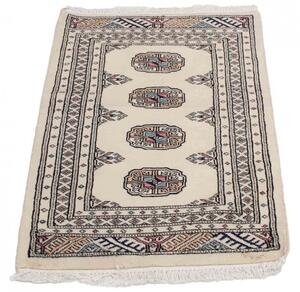 Gyapjú szőnyeg bézs Bokhara 61x96 kézi nappali szőnyeg