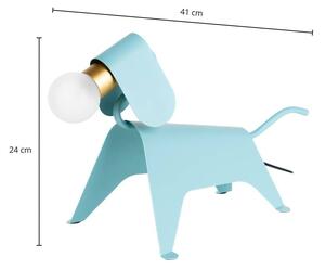 Lucande - Idaline Asztali Lámpa Dog BlueLucande - Lampemesteren