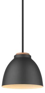 Halo Design - Nivå Függőlámpa Ø14 Black/Wood - Lampemesteren
