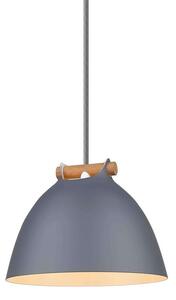 Halo Design - Århus Függőlámpa Ø18 Grey/Wood - Lampemesteren
