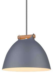 Halo Design - Århus Függőlámpa Ø24 Grey/Wood - Lampemesteren